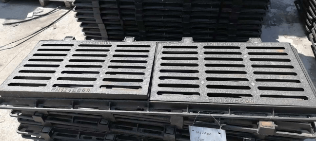 龙里球墨铸铁连体双篦展示