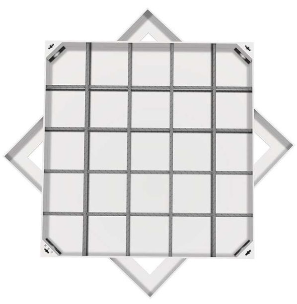 龙里不锈钢方井展示